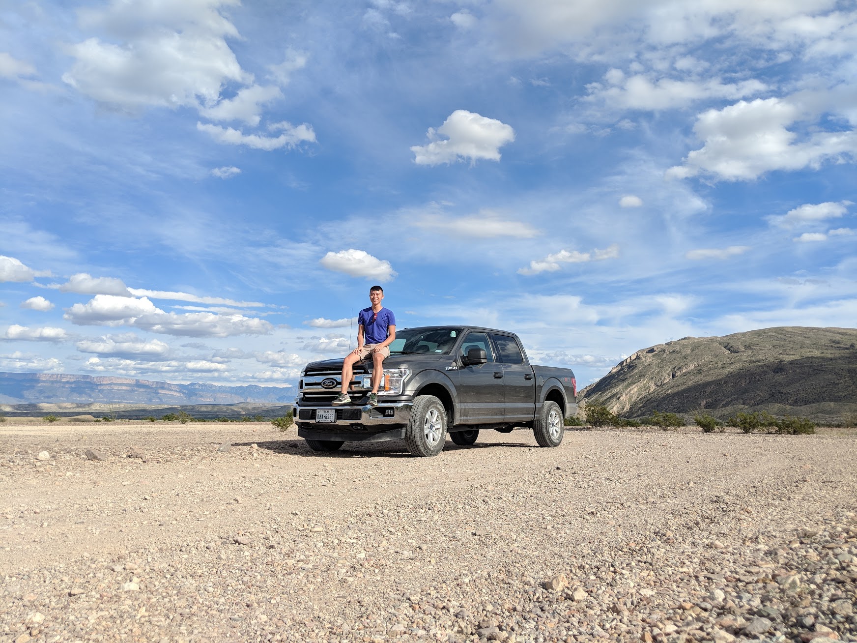 me and my trusty ford f-150